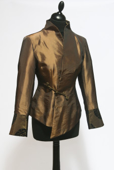 Gold Asymmetric Jacket